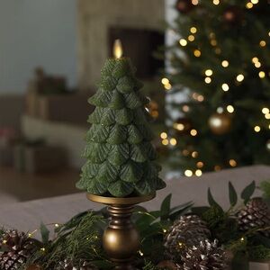 Luminara Christmas tree flameless candle
